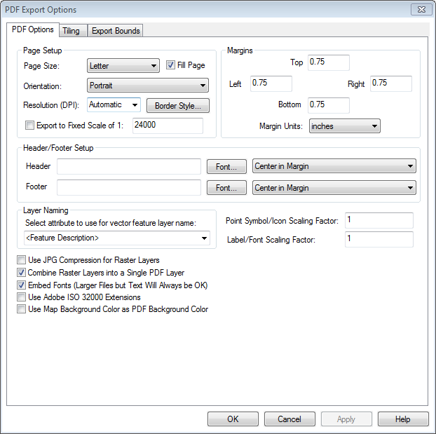 how to export pdf helpndoc